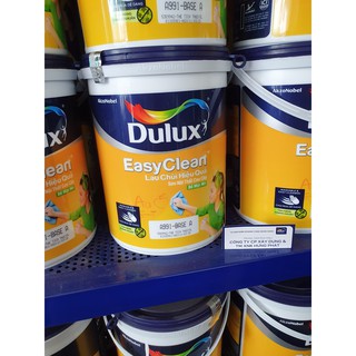 Sơn nội thất Dulux Easyclean - dễ dàng lau chùi - 5l/lon