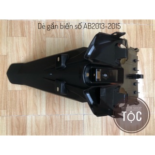 Dè gắn biển số AB 2013-2015 chính hãng Honda. Dè gắn biển số Airblade 2015.