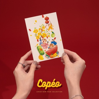 Postcard/Bưu thiếp mẫu Hổ