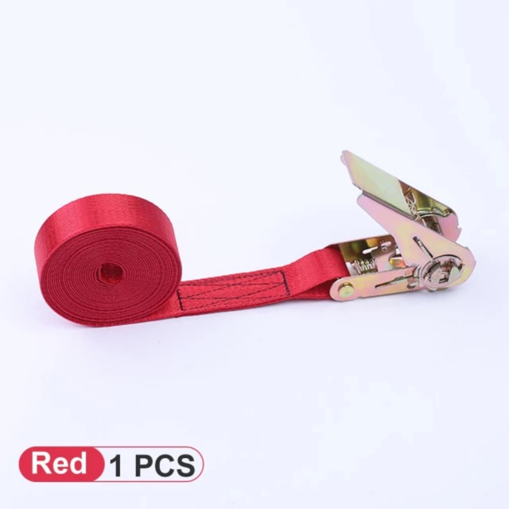 Dây Cảo Chằng Hàng Tăng Đơ Không Móc ♥️𝐅𝐑𝐄𝐄 𝐒𝐇𝐈𝐏♥️ Bản 2,5cm Dài 6-10 mét Bằng Polyester, Tải Trọng 1 Tấn