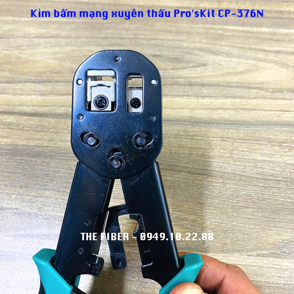 Kềm bấm mạng xuyên thấu Pro'sKit CP-376N