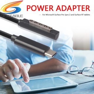 Cáp sạc 1.5m USB Type C PD cho Microsoft Surface Pro 1/2
