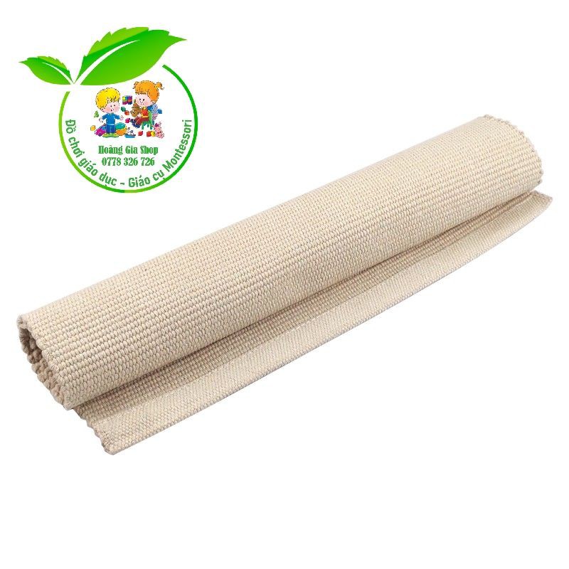 Thảm cotton Montessori 40x60cm