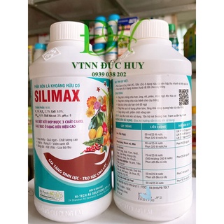 Silimax chai 500ml - lộc trời – phân bón hữu cơ cao cấp giúp cây tăng cường sinh lực
