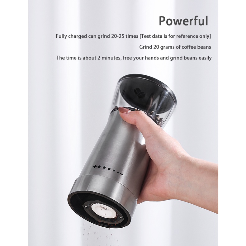 Bincoo Máy xay cà phê sạc USB tự động