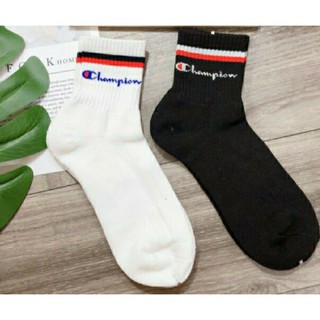 💥[CAO CẤP]💥TẤT CHAMPION THỂ THAO CỔ TRUNG_DỆT KIM