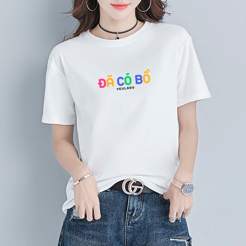 Mẫu áo thun chưa có bồ, đã có bồ, yêu là đủ , vải cotton dày mịn mát, unisex nam nữ độc đẹp giá rẻ