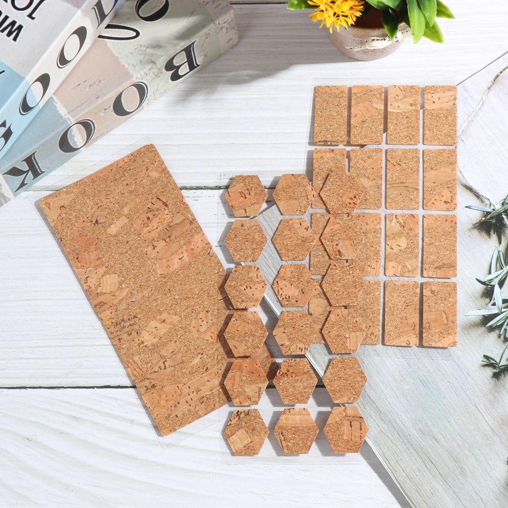 1 Bộ Nhãn Dán Phân Loại Túi Bánh Quy Bằng Gỗ Chống Nước