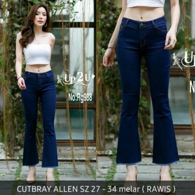 Quần Jean Nữ Cắt May Phong Cách Lolita Sz 27-30 (M55)