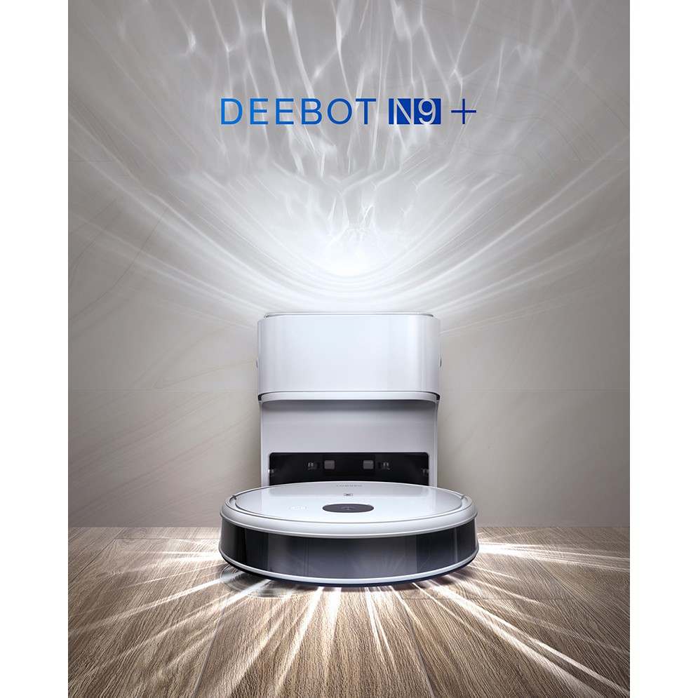 Ecovacs DEEBOT N9+ Robot Hút Bụi - Robot lau nhà - Hàng mới 100% Chính Hãng