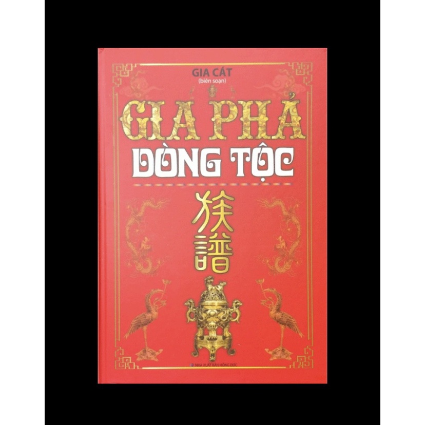 Sách - Gia phả dòng tộc - bìa cứng