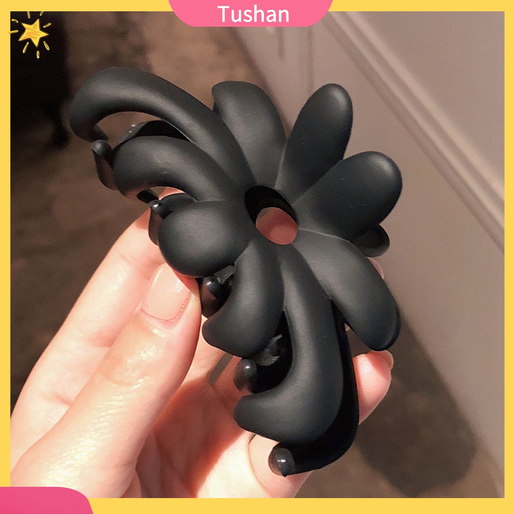 Kẹp tóc càng cua thiết kế hoa màu sắc kẹo ngọt thời trang dành cho nữ