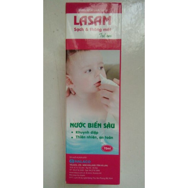 Xịt mũi Lasam 70ml