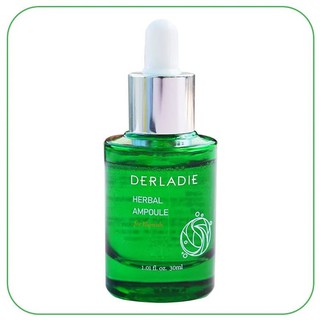 Tinh Chất Thảo Dược Hỗ Trợ Giảm Mụn Derladie Herbal Ampoule For Blemish 30ml