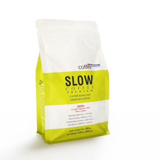 Cà phê rang xay SLOW 250gram Bùi Văn Ngọ Coffee (bao bì mới)
