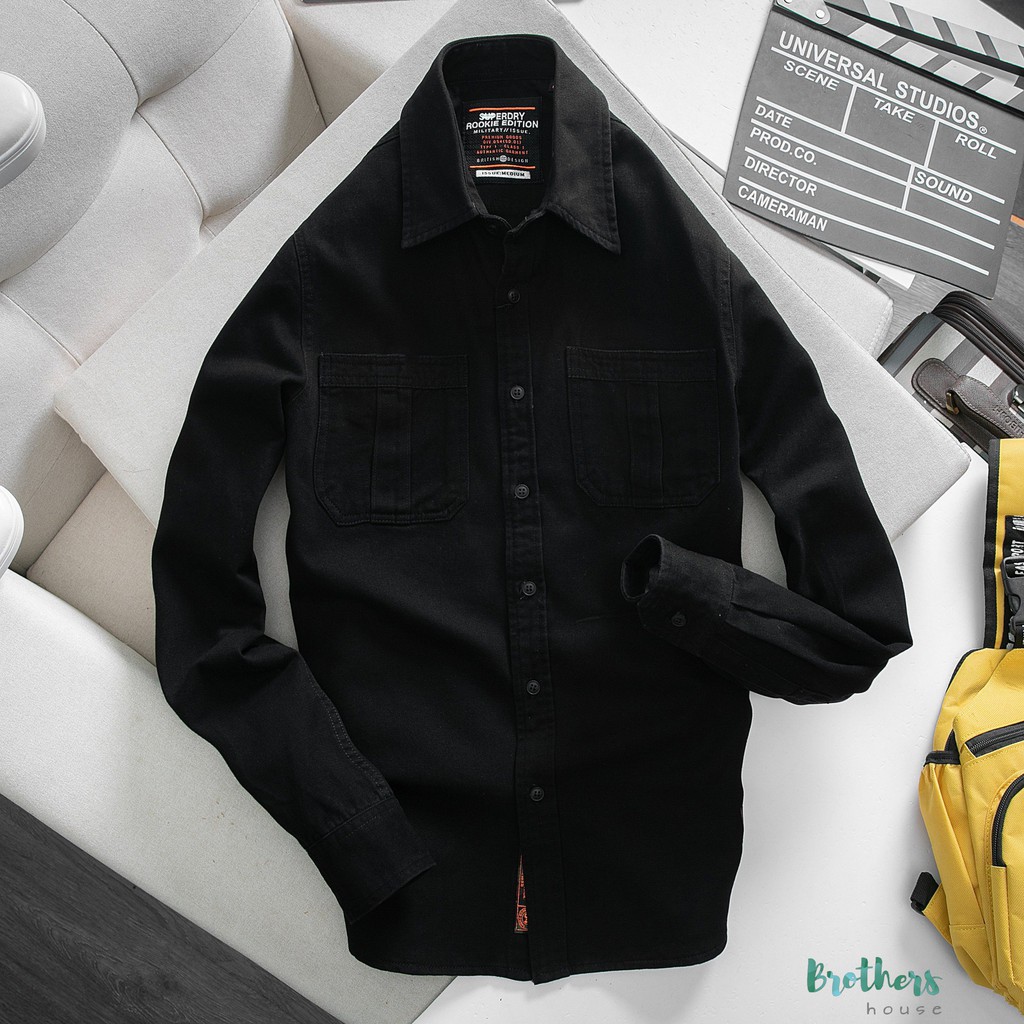 Áo sơ mi nam kaki SuperDry cực đẹp | BigBuy360 - bigbuy360.vn