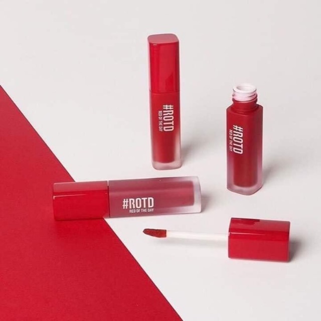 Son kem lỳ Tonymoly #ROTD Red of the day