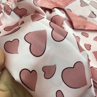 Set pyjama lụa hàn