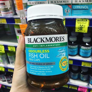 Blackmore Dầu cá fish oil MINI CAPs 400v