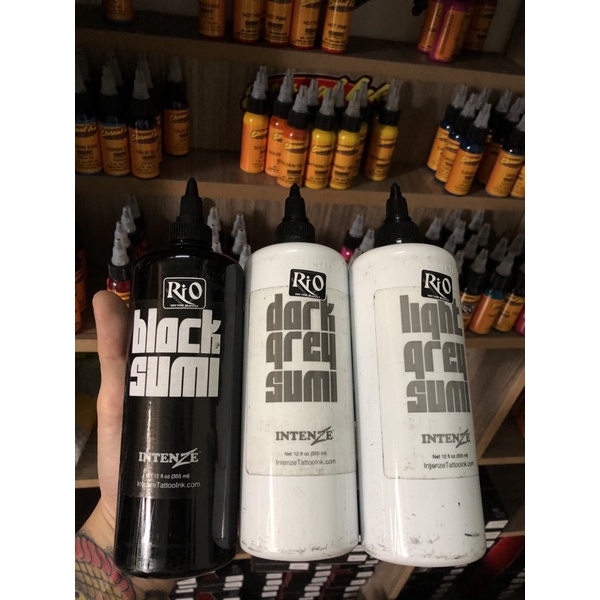 Light Sumi Dark Sumi Black Sumi