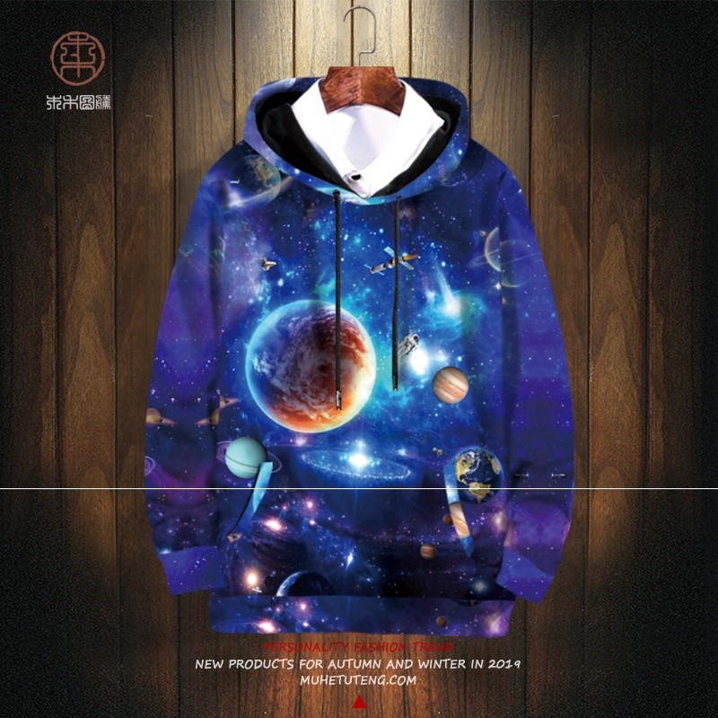 ÁO HOODIE 3D QUẢ ĐỊA CẦU UNISEX Nam Nữ CỰC CHẤT-ĐỘC LẠ 2021