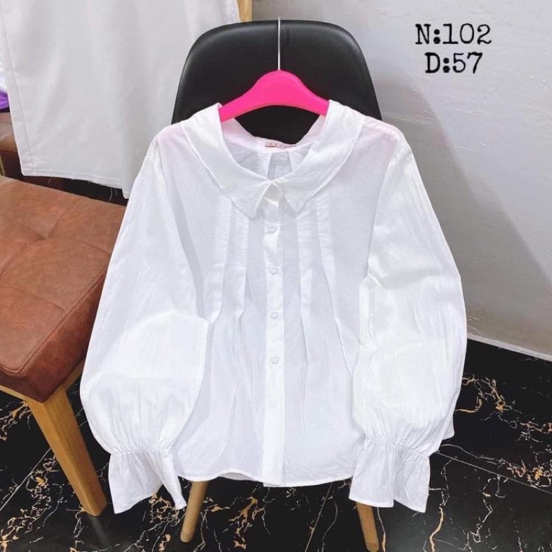 Áo sơ mi trắng hàng đep chuẩn từng xen ti met, thanh lý giá đẹp, mặc công sở, đi học, đi chơi bao đep