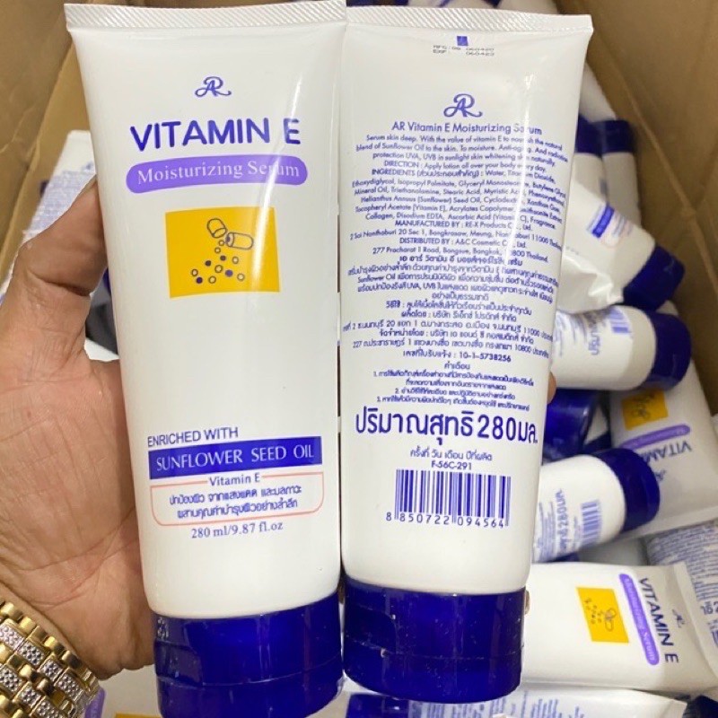 Sữa dưỡng thể vitamin E