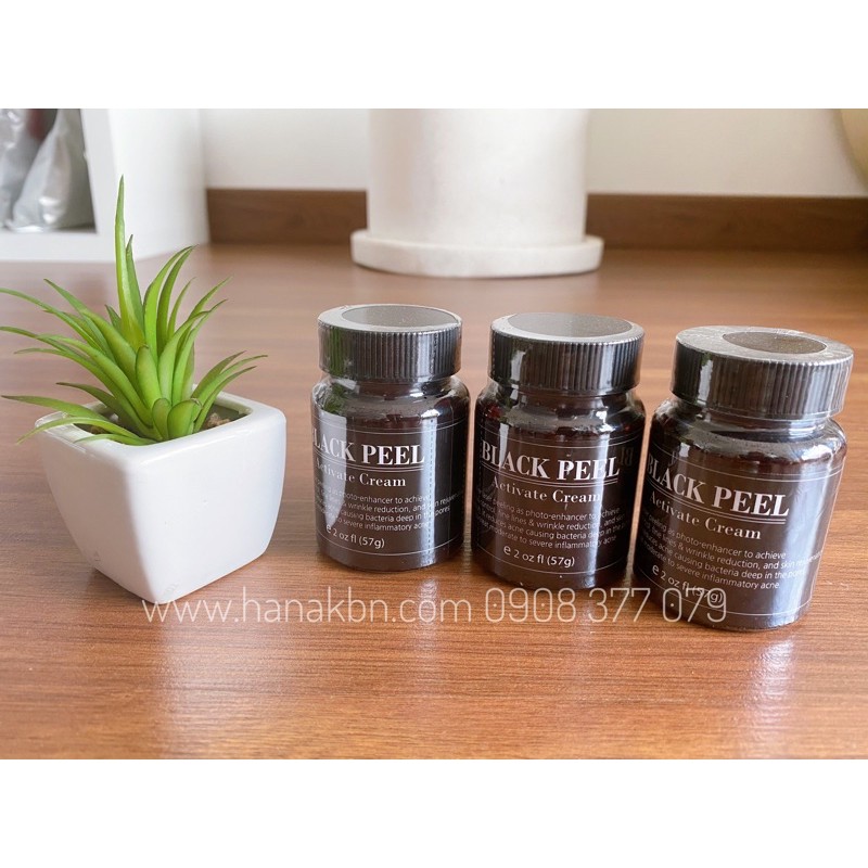 Than Hoạt Tính Cacbon - Than Laser Carbon Black Peel Hàn Quốc 57g - Trẻ Hóa, Mờ Nám, Tàn Nhan, Sáng Da