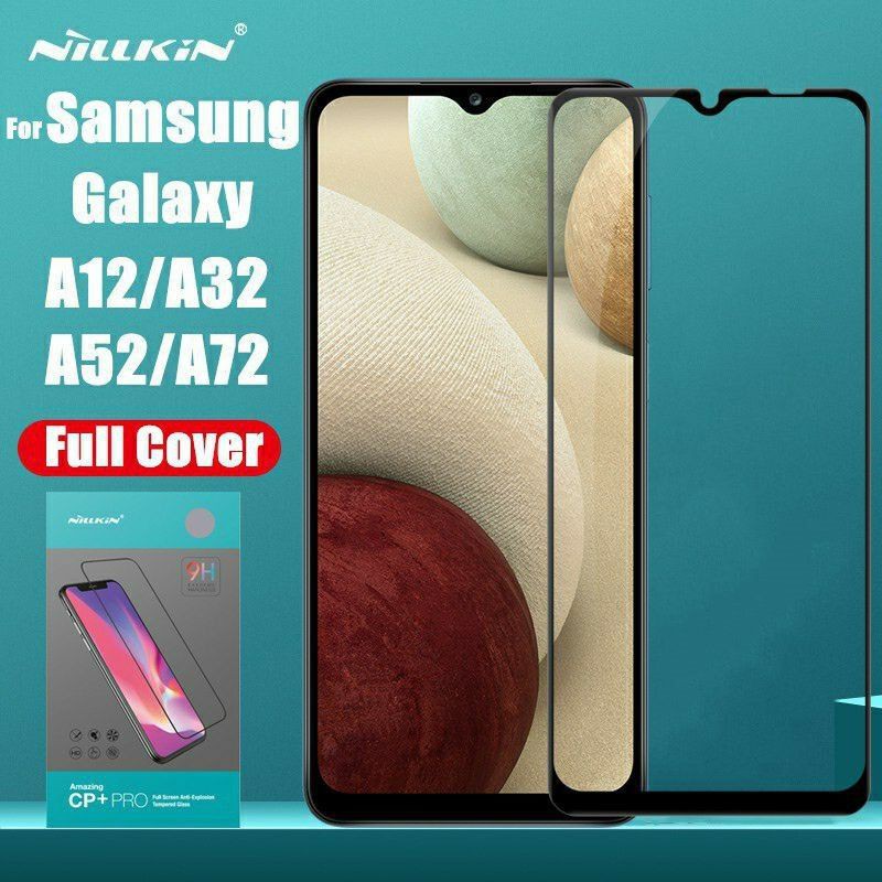 Miếng dán kính cường lực Samsung S21 FE , S21, S21 PLUS A32 5G, A12, A52, A72 kính cong 3D CP+ Pro Full màn hình Nillkin