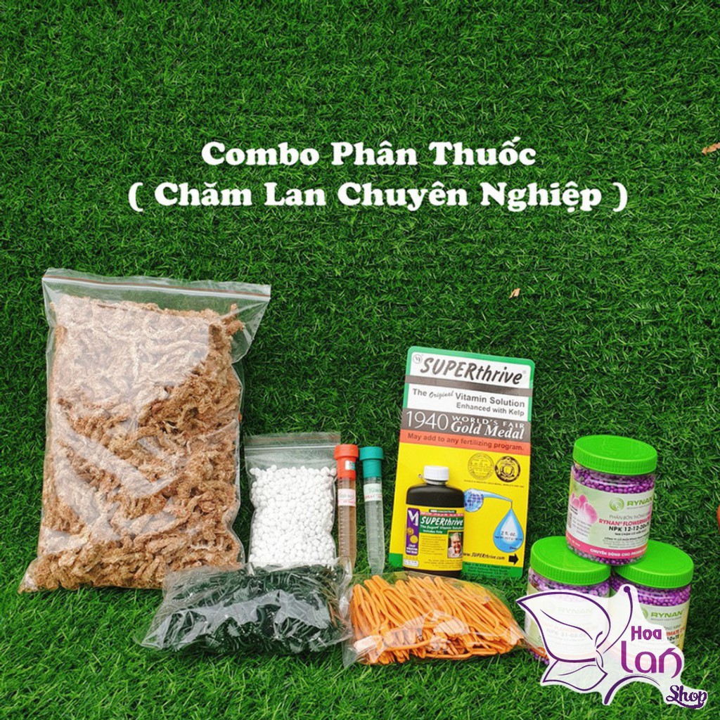 Phân Trắng Nhật Bản ⚜️FREESHIP⚜️ Phân Tan Chậm Chuyên Dùng Cho Phong Lan - Bổ Xung Vi Lượng Túi 200g