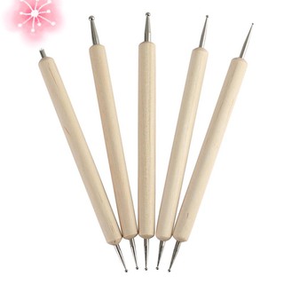 5 cây chấm bi gỗ tiện dụng