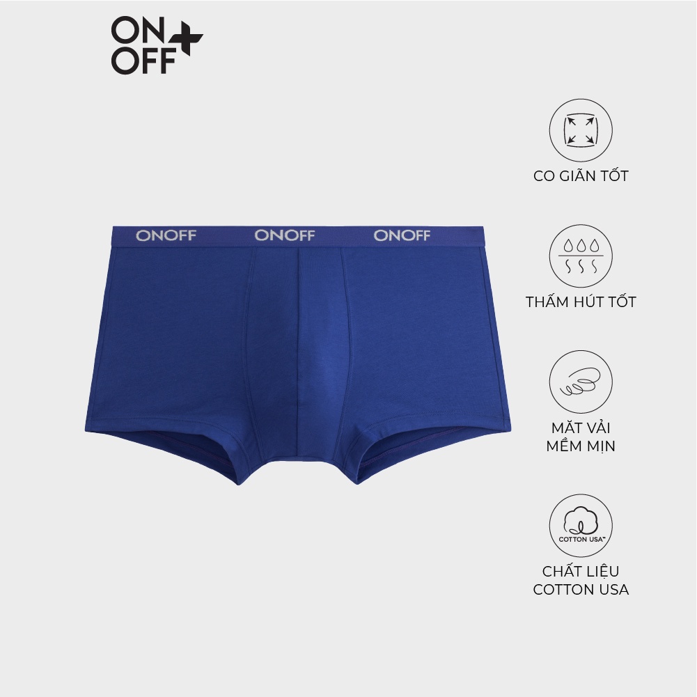 Quần lót nam trunk Cotton ONOFF - BB19243 - Hàng nhập khẩu