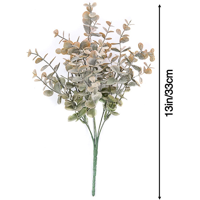 Nhánh Lá Cây Bạch Đàn Nhân Tạo Trang Trí Nhà Cửa/Tiệc Cưới