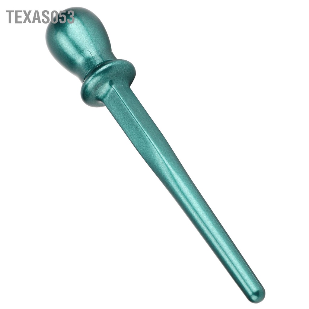 Texas053 Dụng cụ kẻ mắt Hướng dẫn silicone chống thấm nước Đũa phép với Kem màu nâu đen để trang điểm