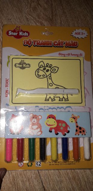 Sét Tô màu tranh cát của Việt Nam