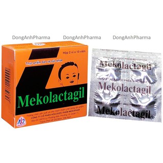 Tảo lợi sữa Mekolactagil (hộp 20v) - Đông Anh Pharmart