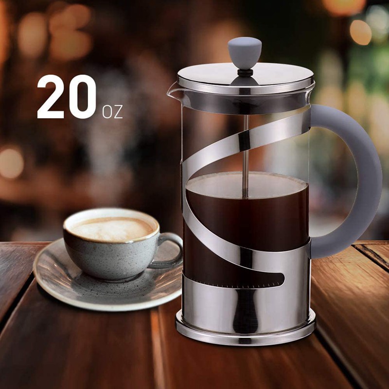 French Press Coffee Maker (27Oz),Coffee with Handle, Heat Resistant