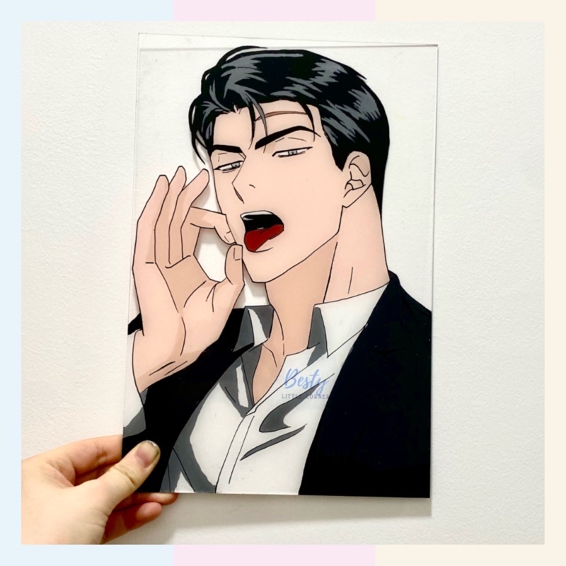 [RẺ NHẤT] Glass Painting KIT theo yêu cầu - Tranh kính Anime theo yêu cầu Anime DIY - Anime Glass Painting - moriarty