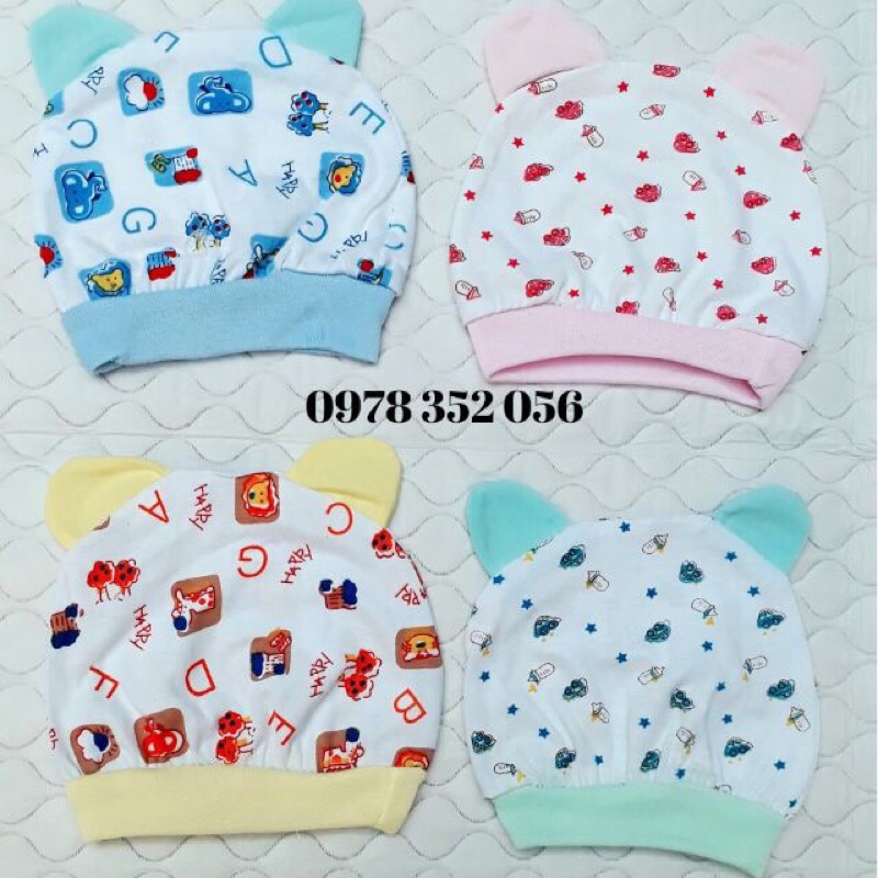 🧤Mũ sơ sinh tai gấu