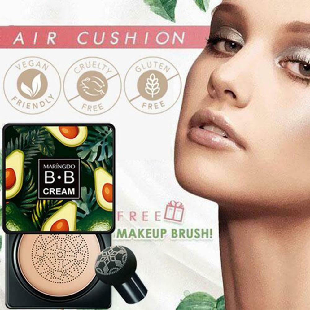 20G Fashion Waterproof Concealer Brightening Face Makeup with Air Puff Cushion Cream Foundation O3A5
