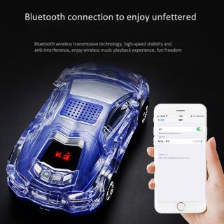 Loa Bluetooth Mini Hình Xe Ô Tô Có Đèn Led