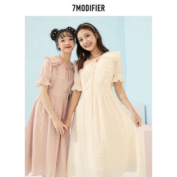 Đầm voan màu 7MODIFIER