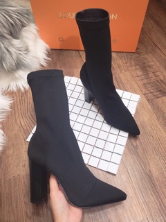 Bốt ôm chân cao cấp, cao 8 cm