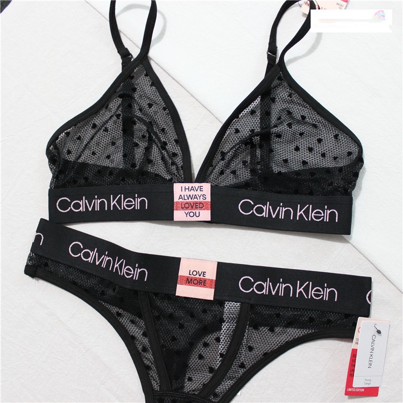 Bộ Đồ Lót Ren Siêu Mỏng Gợi Cảm Giới Hạn 100% Chính Hãng klein Ren 21 Valentine Cho Nữ