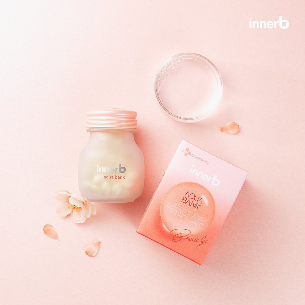 Thực Phẩm Bảo Vệ Sức Khỏe Innerb Aqua Bank Radiant Soft Skin Hỗ Trợ Giữ Ẩm Da 16.8g