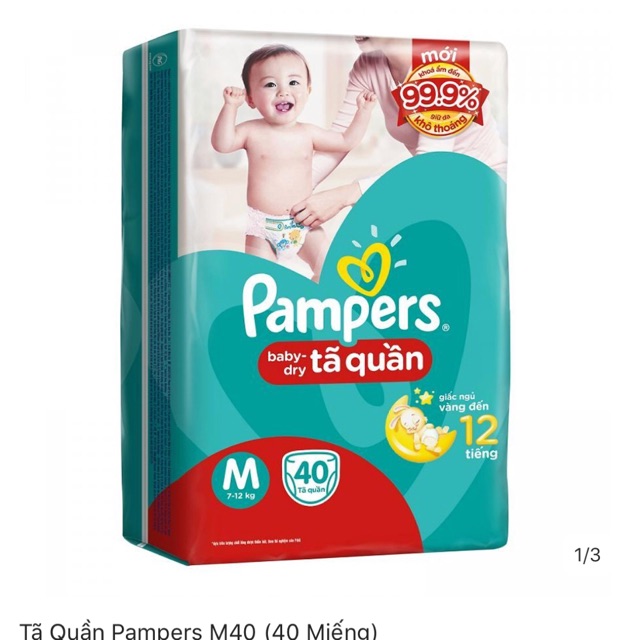 Tã quần Pamper M40