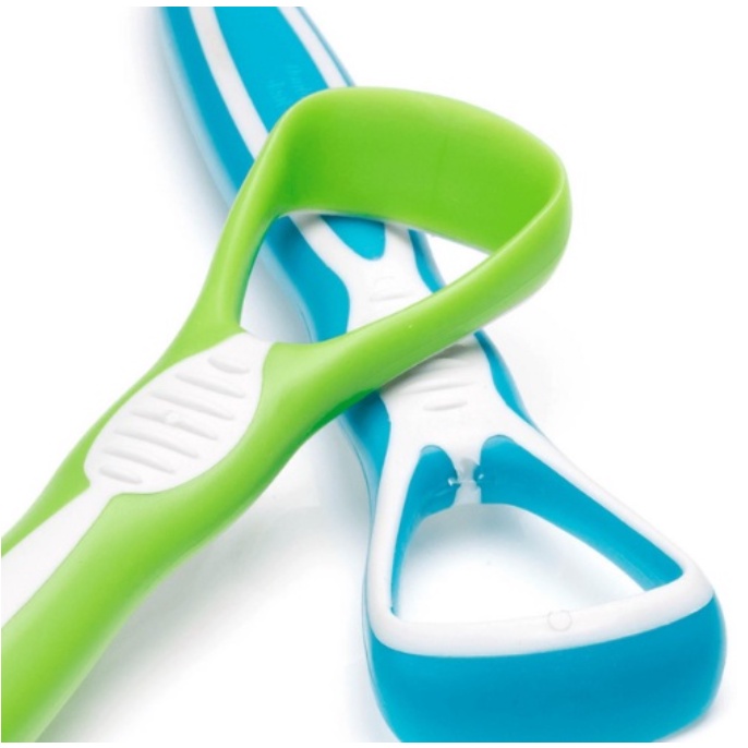Dụng cụ cạo lưỡi Dontodent Đức vỉ 1 chiếc sạch mảng bám vệ sinh lưỡi - Shop Viloet