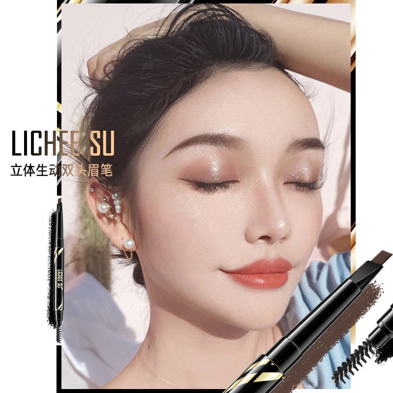 (hàng Mới Về) Bút Kẻ Lông Mày Hai Đầu Tự Động Chống Thấm Nước Và Mồ Hôi Cho Người Mới Bắt Đầu | BigBuy360 - bigbuy360.vn