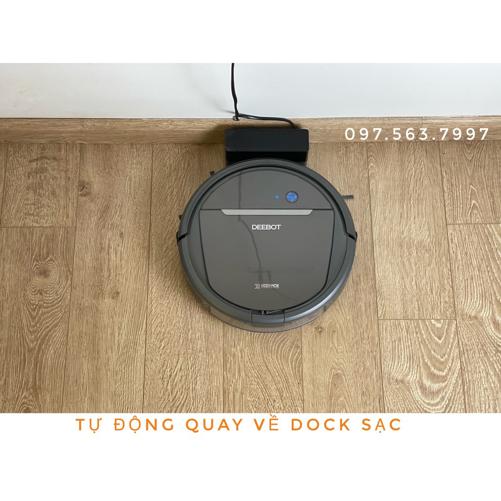 ROBOT HÚT BỤI LAU NHÀ DEEBOT DD35 Ecovacs - Hàng new nguyên seal 2021