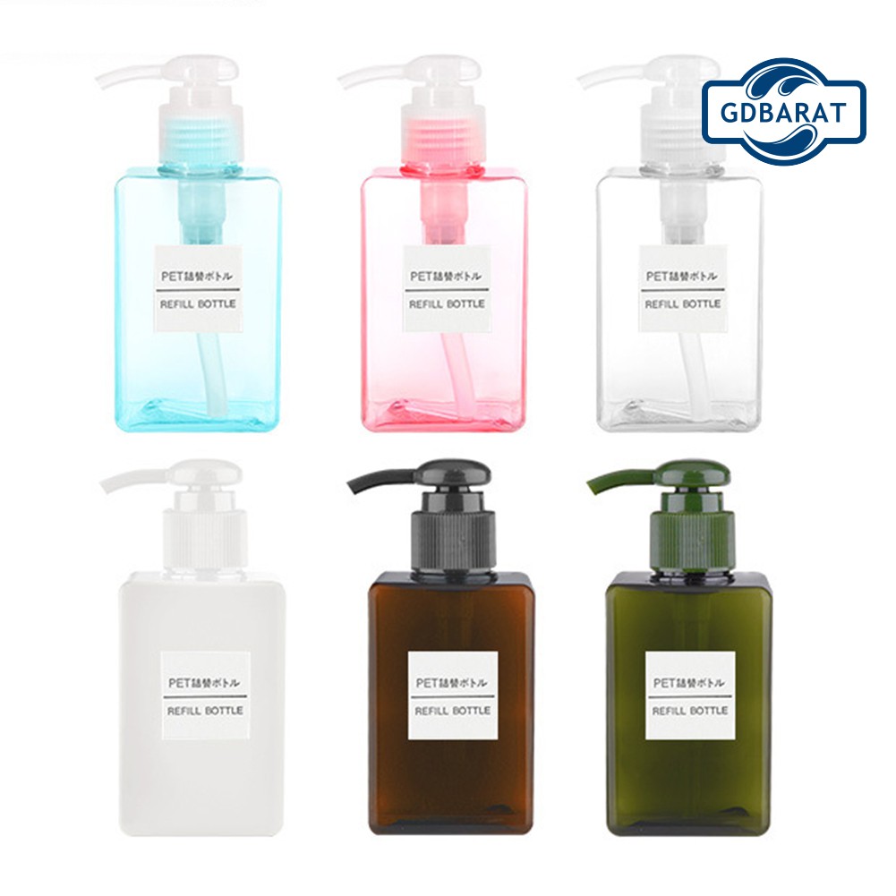 (Hàng Mới Về) Chai Rỗng Đựng Mỹ Phẩm Dạng Lỏng Có Thể Đổ Đầy 280ml